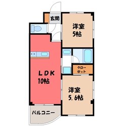 リベルテの物件間取画像